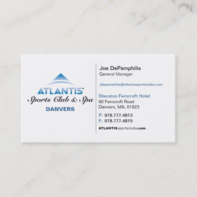JD Business Card (Front)