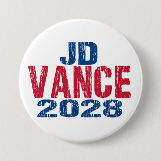 JD Vance 2028 (dis) 3 Inch Round Button