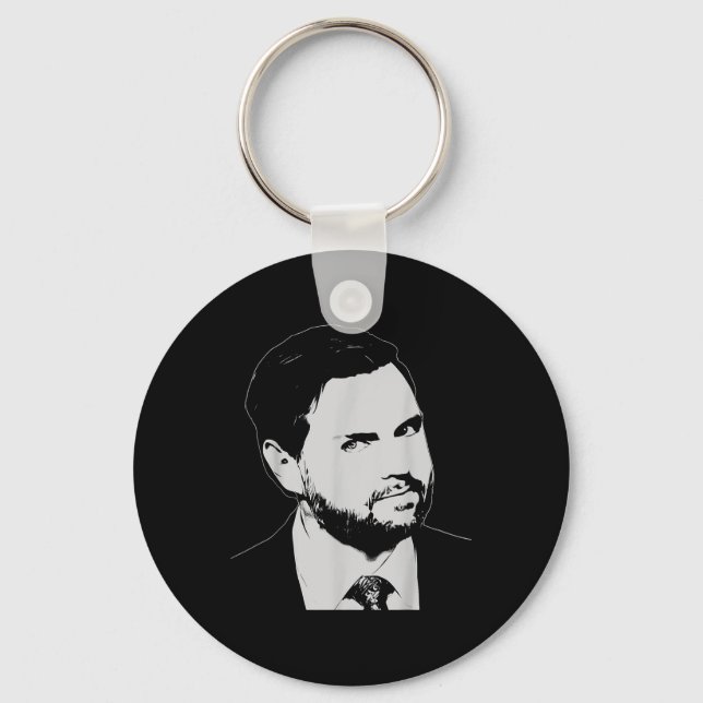 Jd Vance 2028 Glance Inauguration 2025 Vp Keychain (Front)