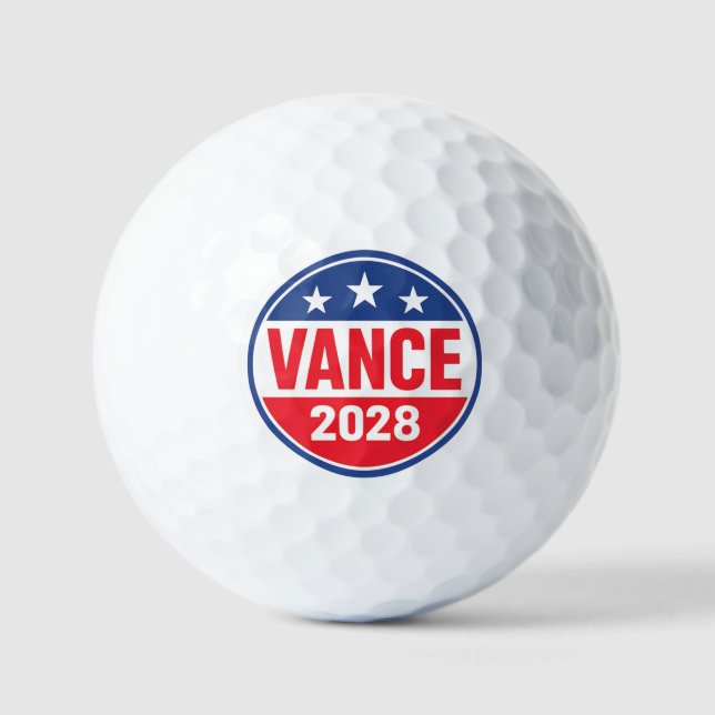 JD Vance 2028 Golf Balls (Front)