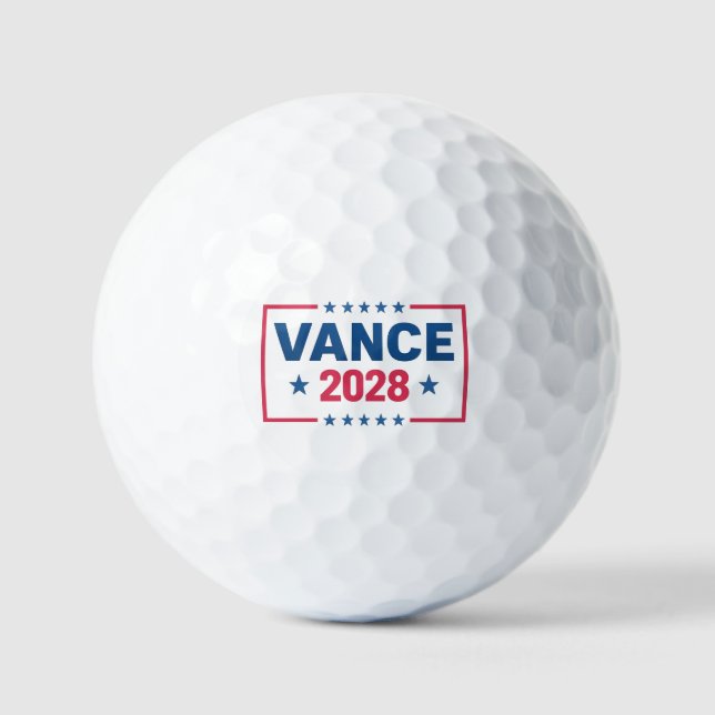 JD Vance 2028 Golf Balls (Front)