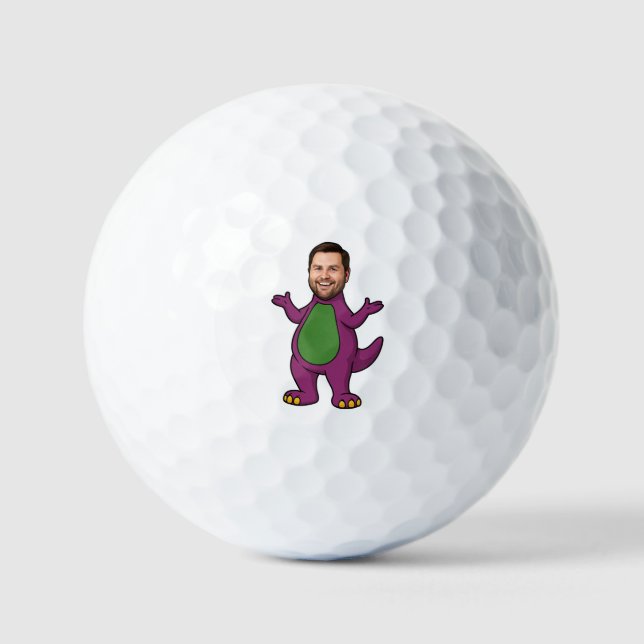 JD Vance Barney Golf Balls (Front)