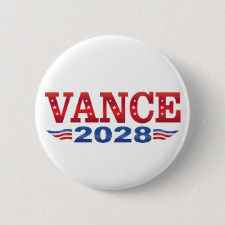 JD Vance President 2028 (bs) 2 Inch Round Button