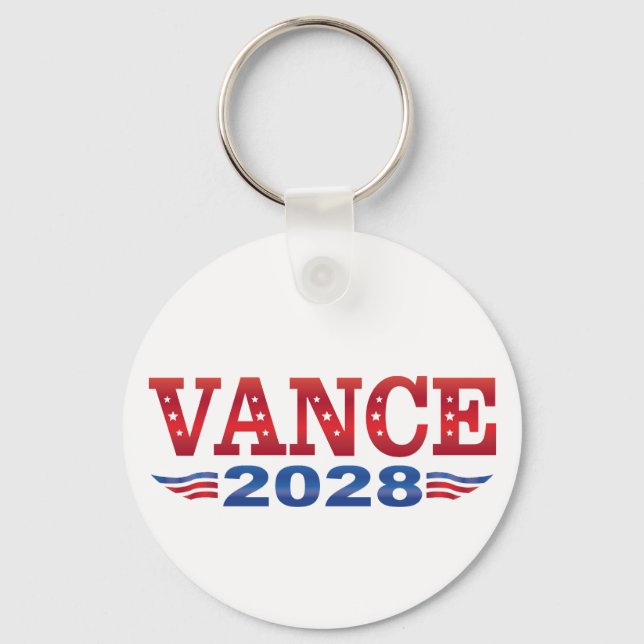 JD Vance President 2028 (bs) Keychain (Front)