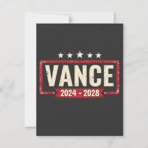 Jd Vance Trump Election 2028 President Vote  Invitation