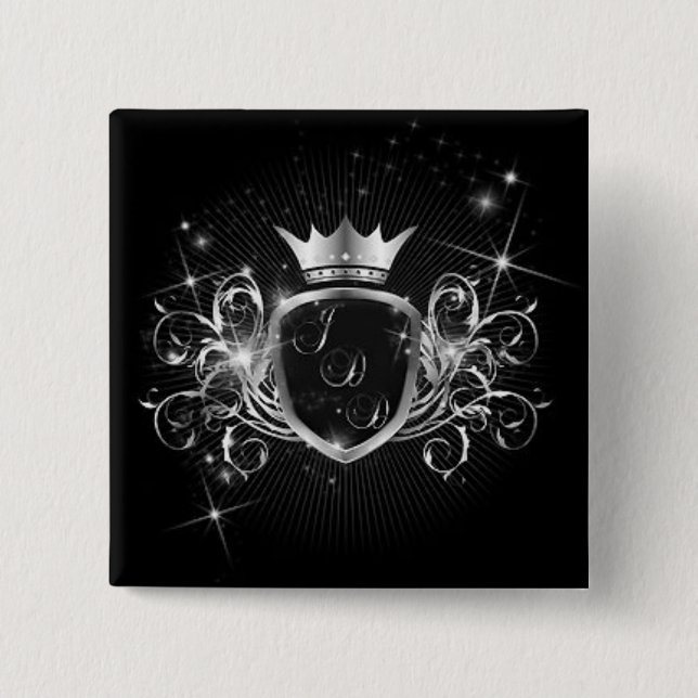 JDD_CREST 2 INCH SQUARE BUTTON (Front)