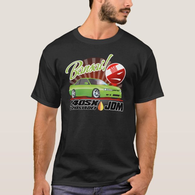 JDM 240SX Bansai T-Shirt (Front)