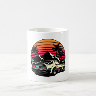 JDM car Japanese Retro Car Racing Drifting Legend  Coffee Mug