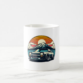JDM car Japanese Retro Car Racing Drifting Legend Coffee Mug