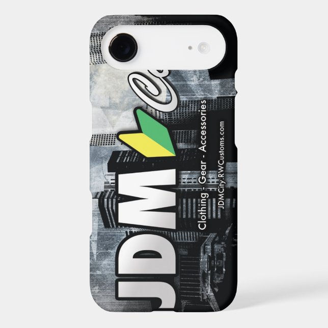 JDM City iPhone 4/4s Style 2 Case (Back)