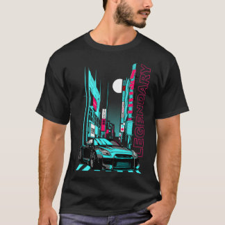 JDM Japanese Tokio Racecar Tuning Car  T-Shirt