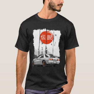 JDM Skyline R32. Car Tuning Japan T-Shirt