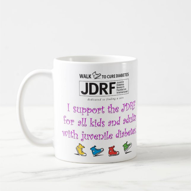 JDRF - Pigs are Precious Mug (Left)