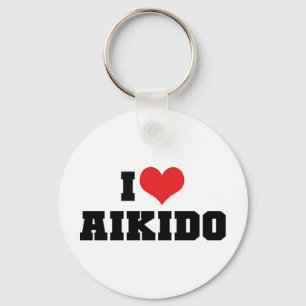 Je aime le porte-clés Aïkido