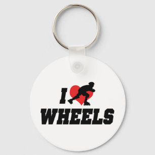 Je aime les roues porte-clés