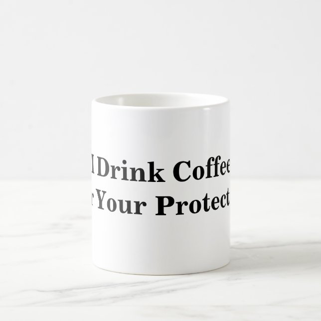Je bois CoffeeFor votre tasse de protection (Centre)