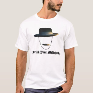 Je bois votre T-shirt de milkshake