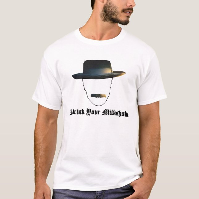 Je bois votre T-shirt de milkshake (Devant)