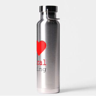 Je ❤️ Bouteille d'eau pour la pensée critique