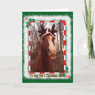 "Je carte vous chanterais chant de Noël"