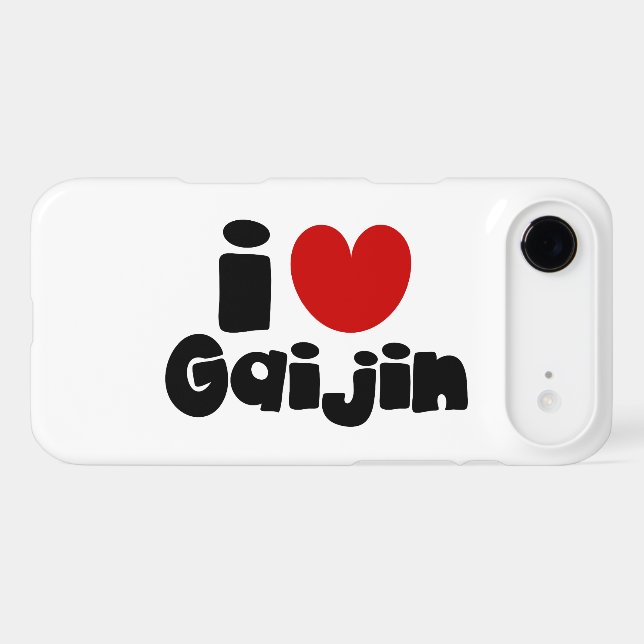 Je coeur Gaijin Coque-coque iphone Mate (Verso (Horizontal))