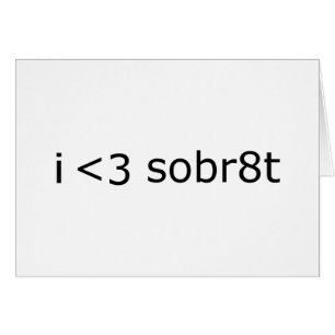 Je coeur Sobriété