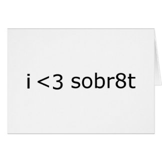 Je coeur Sobriété