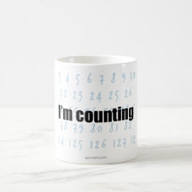 "Je compte" la tasse