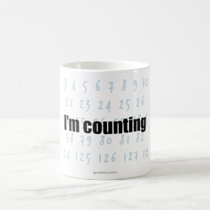 "Je compte" la tasse