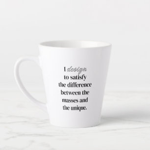 Je conçois la Mug Latte