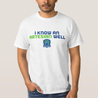 Je connais un T-shirt de puits artésien