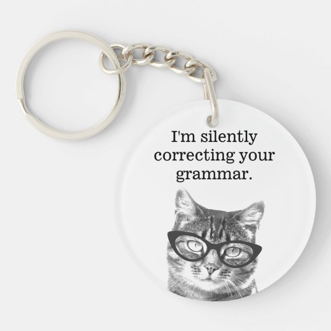 Je corrige en silence votre professeur de grammair (Devant)