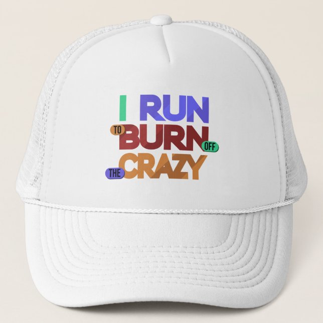 Je cours pour consommer le casquette fou de (Devant)