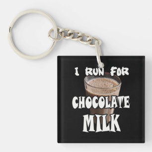 Je cours pour le lait chocolaté Running