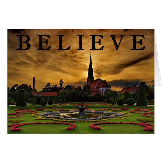 Je crois (Devant horizontal)