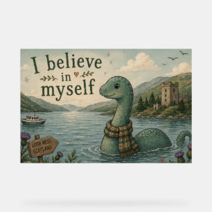 Je crois en moi-même Loch Ness Monster fantaisiste