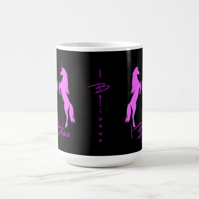 Je crois la tasse de licorne (Centre)