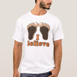 Je crois le T-shirt de pièce en t de Bigfoot