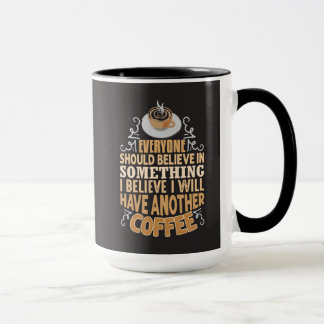 Je crois que je vais prendre un autre café Tasse d
