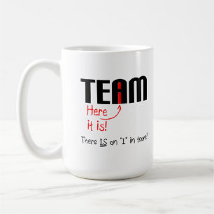 Je dans l'équipe Mug Funny