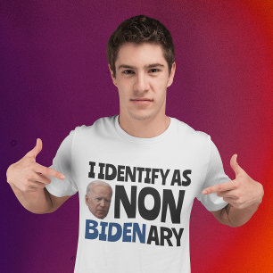 JE DENTIFIE COMME DES T-SHIRTS BIDENNY BIDENY BIDE