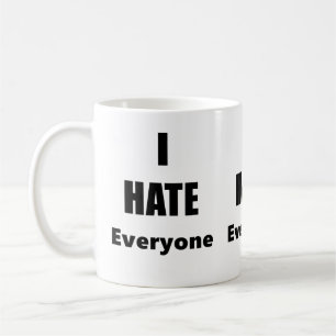 Je déteste chacun tasse de café