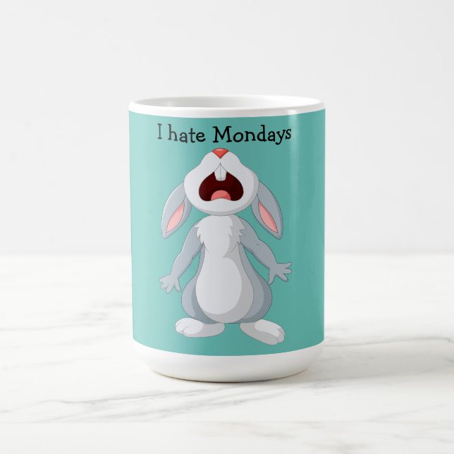 Je déteste la Mug Lapin Lapin Lundi (Centre)