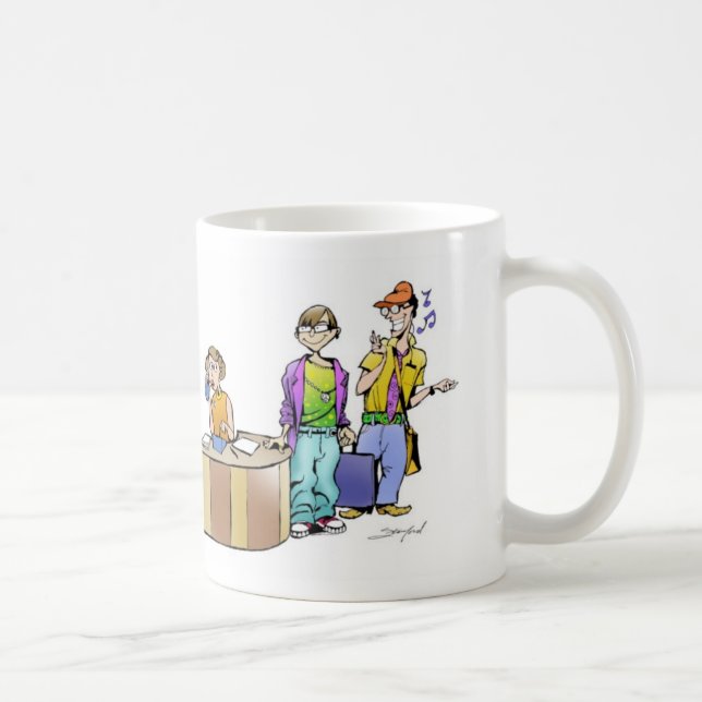 Je déteste la tasse d'équipe d'agences de (Droite)