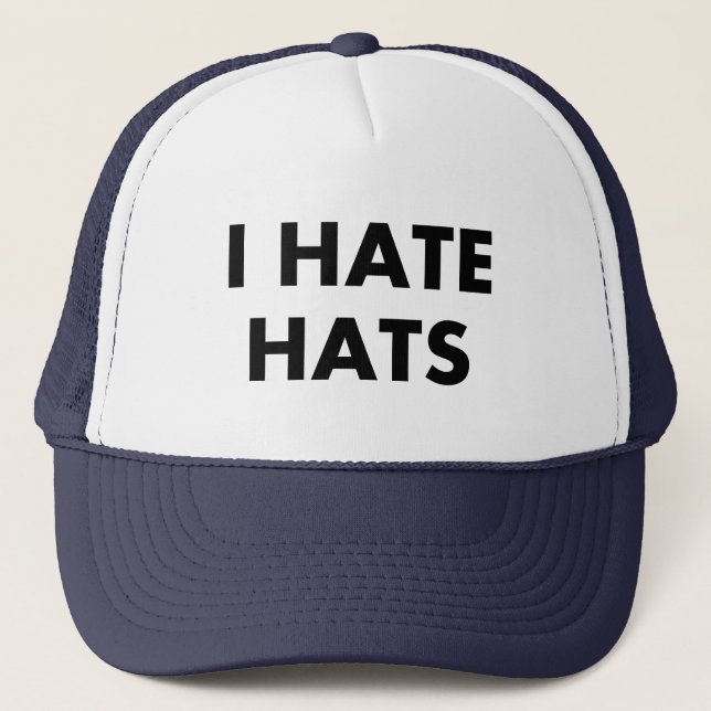 Je déteste le casquette de casquettes (Devant)