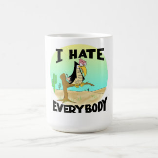 JE DÉTESTE TOUT LE MONDE TASSE DE BOISSON