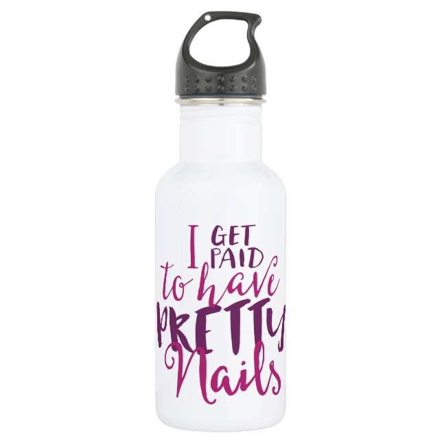 Je deviens payé pour avoir la jolie bouteille (Devant)