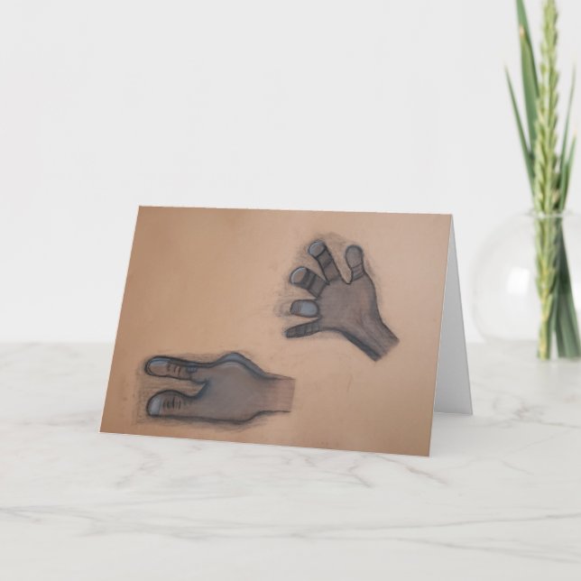 "Je dois vous la remettre..." Carte de remerciemen (Devant)