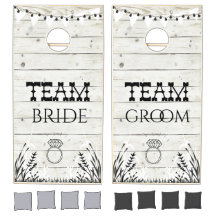 Je fais BBQ Ensemble de Cornhole en Bois Naturel