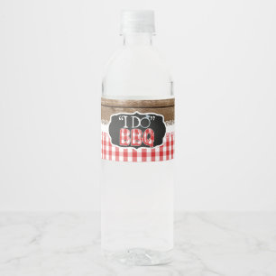 Je fais BBQ Étiquette bouteille d'eau